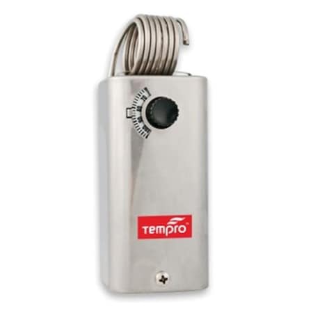 Tempro Tempro TP512 Line Voltage -30 To 110 Degree F 2 Stage SPDT Thermostat TP512